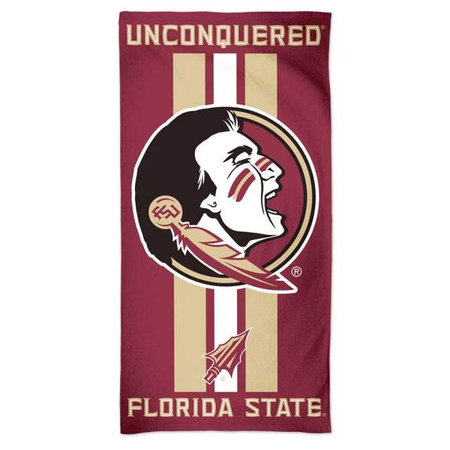 Toalla de playa de fibra de los Florida State Seminoles, 9 libras, 30" x 60"