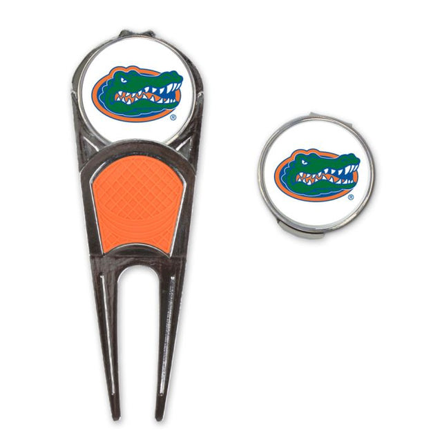 Combo de herramienta/marcador de golf/clip en forma de H de Florida Gators*