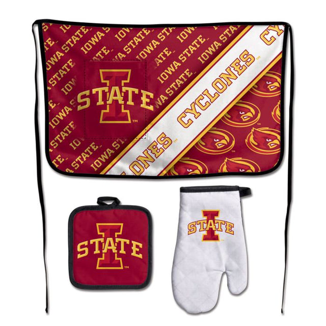 Iowa State Cyclones Barbeque Tailgate Set-Premium