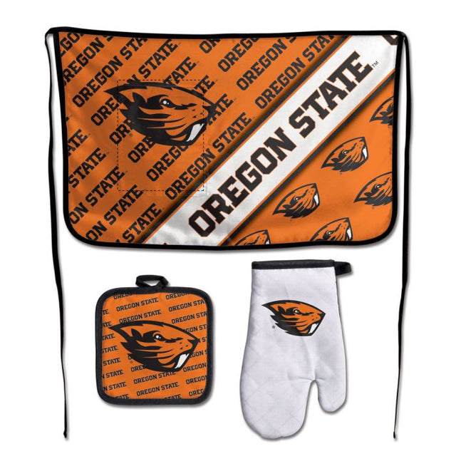 Oregon State Beavers Barbeque Tailgate Set-Premium
