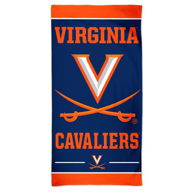 Toalla de playa Spectra de los Virginia Cavaliers, 30" x 60"