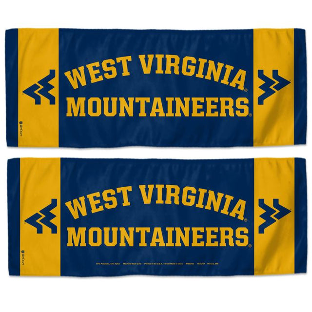 West Virginia Mountaineers Cooling Towel 12" x 30"