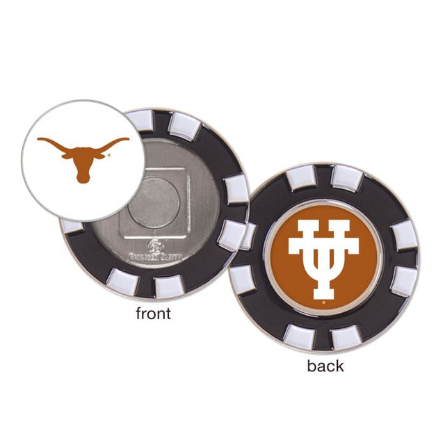 Marcador de fichas de póquer de golf Texas Longhorns