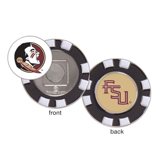 Marcador de fichas de póquer de golf de los Florida State Seminoles