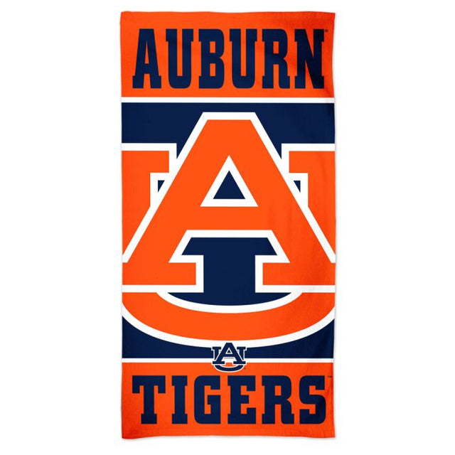 Auburn Tigers VERTICAL Spectra Beach Towel 30" x 60"
