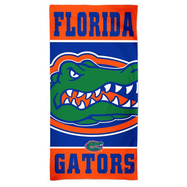 Toalla de playa vertical Spectra de Florida Gators de 30" x 60"