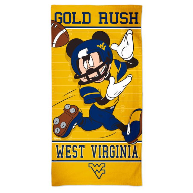 West Virginia Mountaineers / Disney Spectra Beach Towel 30" x 60"