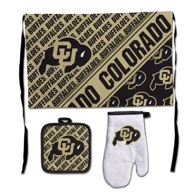 Colorado Buffaloes Barbeque Tailgate Set-Premium