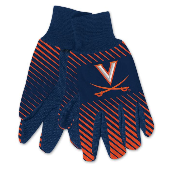 Guantes de dos tonos para adultos de Virginia Cavaliers