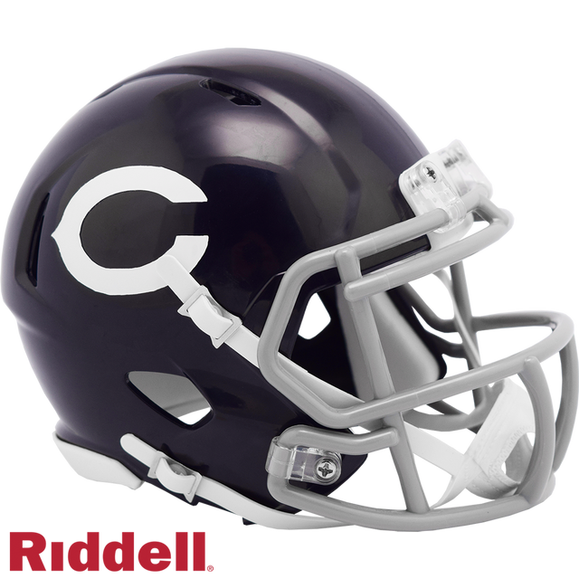 Réplica de casco de los Chicago Bears Riddell Mini Speed Style Color Rush 60's Classic