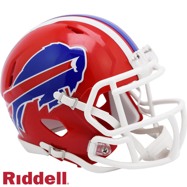 Buffalo Bills Helmet Riddell Replica Mini Speed Style 1987-2001 T/B