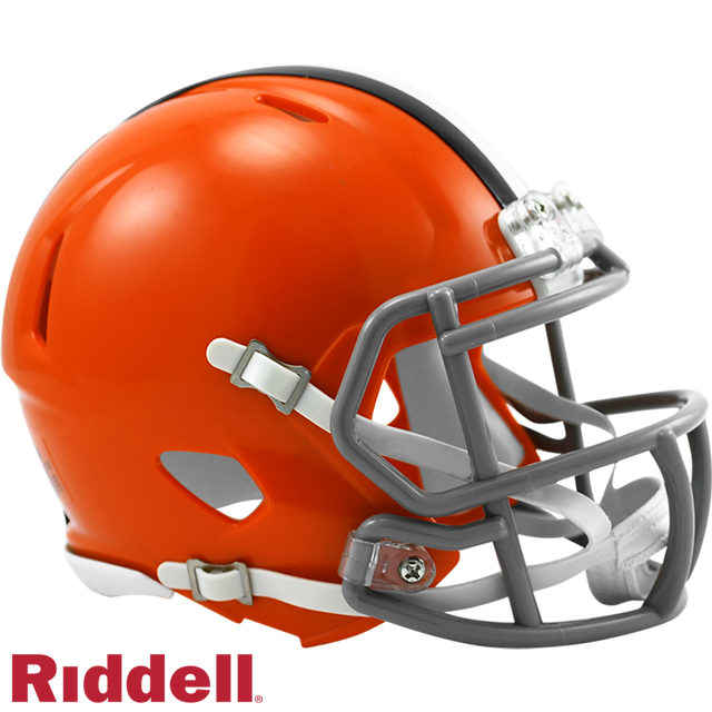 Réplica de casco de los Cleveland Browns Riddell Mini Speed Style 1962-1974 T/B