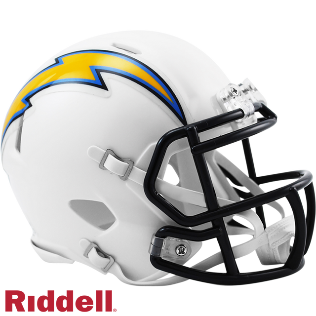 Casco Riddell Replica Mini Speed Style de Los Angeles Chargers 2007-2018 T/B