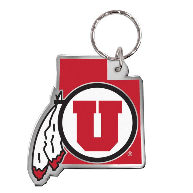 Utah Utes Keychain Freeform