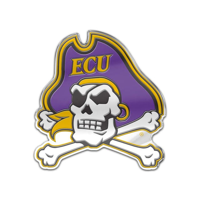 East Carolina Pirates Auto Badge w/color