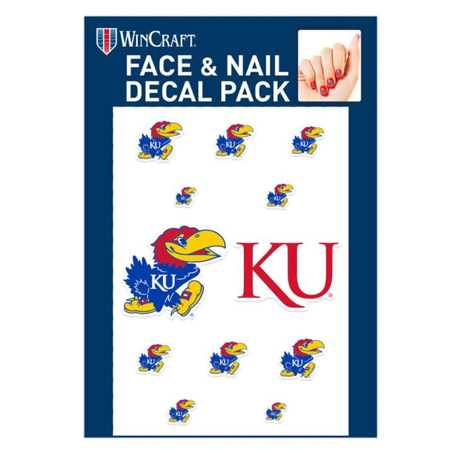 Kansas Jayhawks Nail Cals