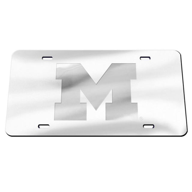 Michigan Wolverines Acrylic Classic License Plates