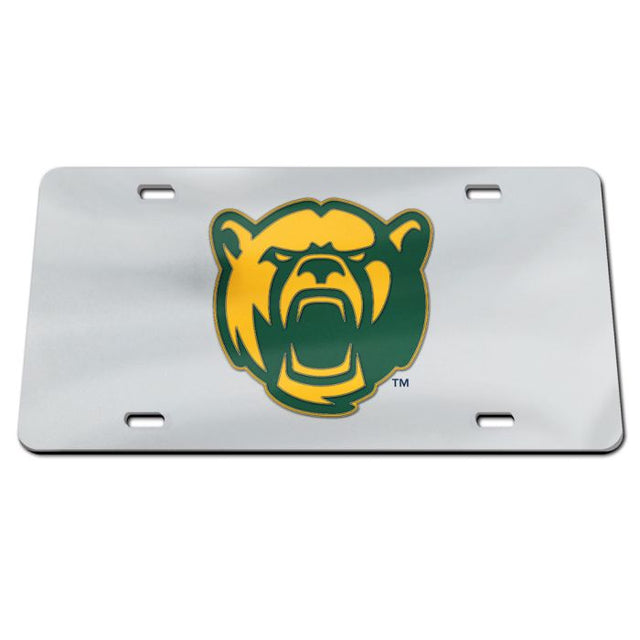 Matrícula acrílica especial de los Baylor Bears
