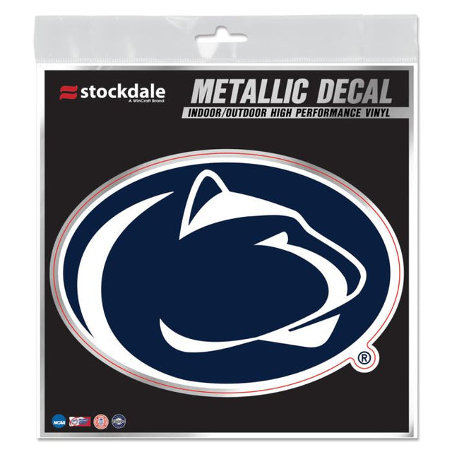 Penn State Nittany Lions Decal Metallic 6" x 6"