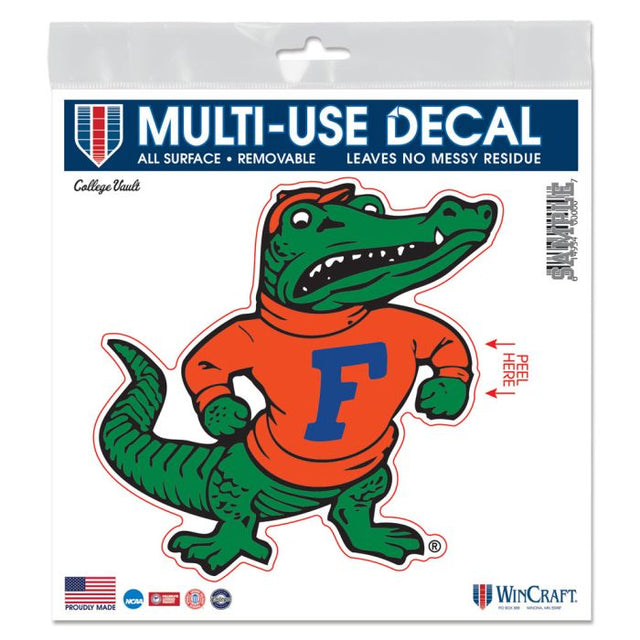 Calcomanía para todas las superficies de Florida Gators/College Vault, 6" x 6"