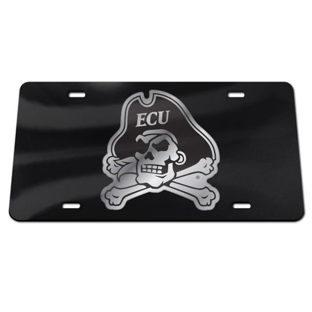 East Carolina Pirates Specialty Acrylic License Plate