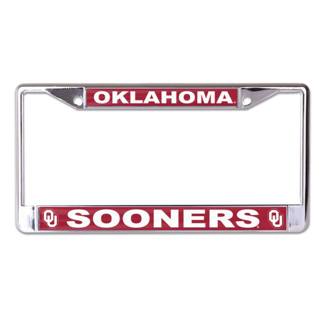 Oklahoma Sooners Lic Plt Frame S/L Printed