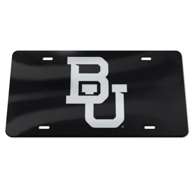 Matrículas clásicas de acrílico de los Baylor Bears