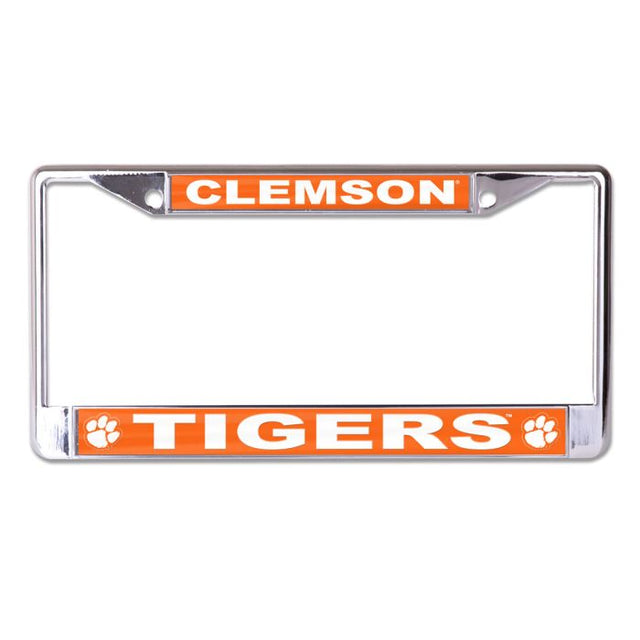 Clemson Tigers Lic Plt Frame S/L Printed