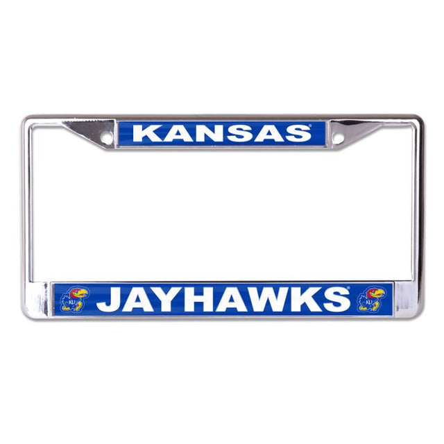 Kansas Jayhawks Lic Plt Frame S/L Printed