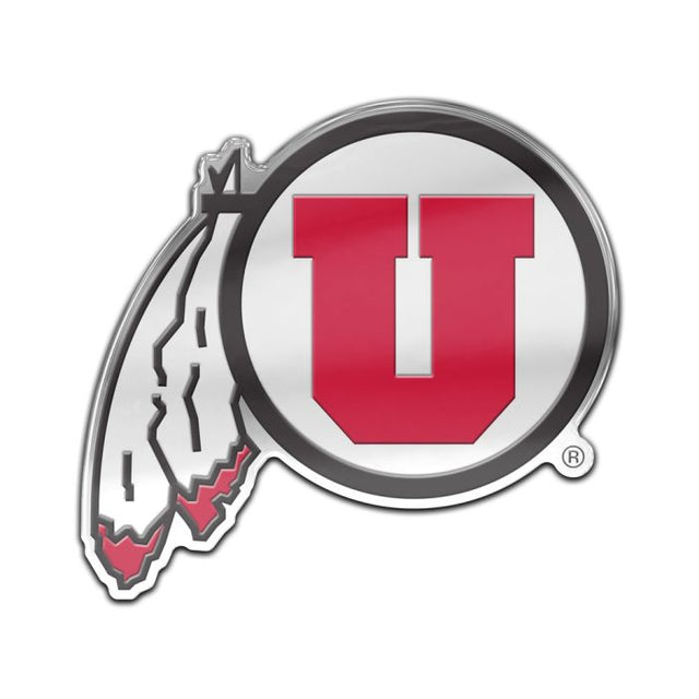 Utah Utes Auto Badge w/color