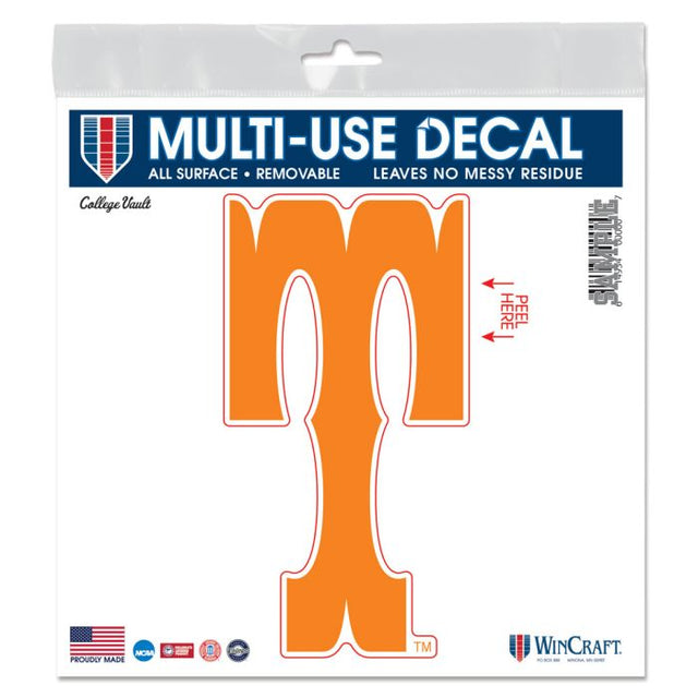 Calcomanía para todas las superficies de Tennessee Volunteers/College Vault de 6" x 6"