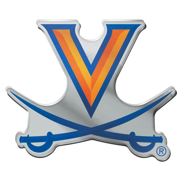Emblema acrílico para automóvil de los Virginia Cavaliers