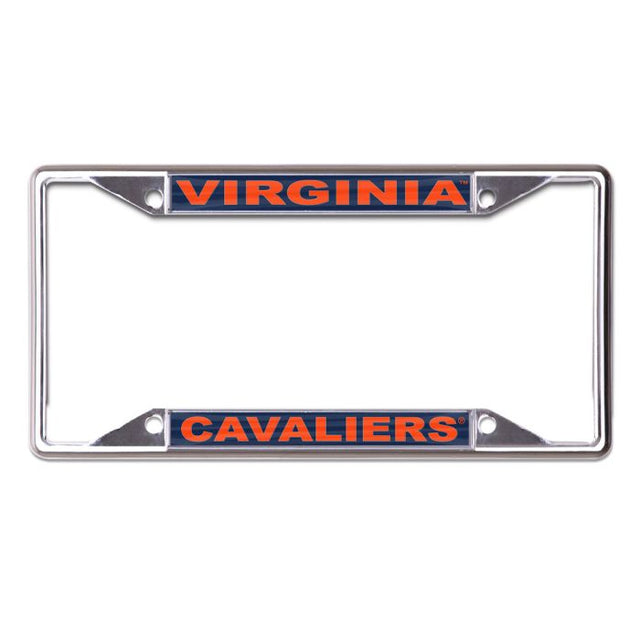 Marco de cuadros con licencia de Virginia Cavaliers impreso en blanco y negro