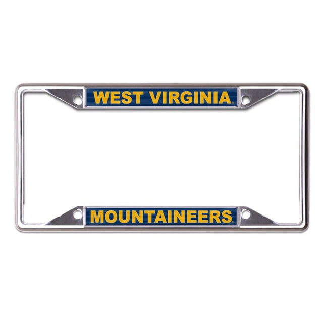 West Virginia Mountaineers Lic Plt Frame S/S Printed