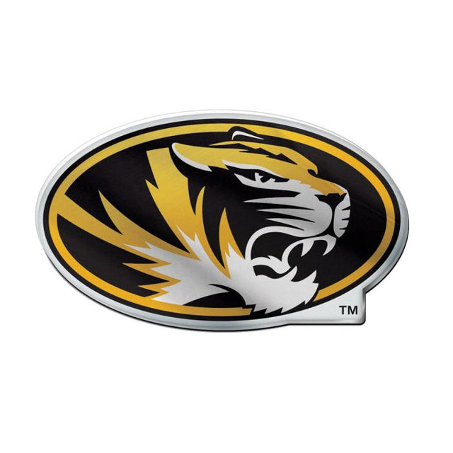 Emblema acrílico para automóvil de los Missouri Tigers