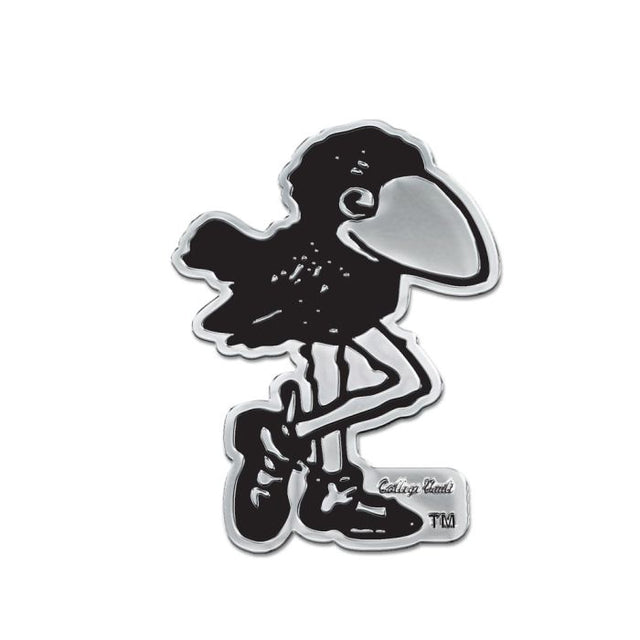 Kansas Jayhawks /College Vault Chrome Free Form Auto Emblem