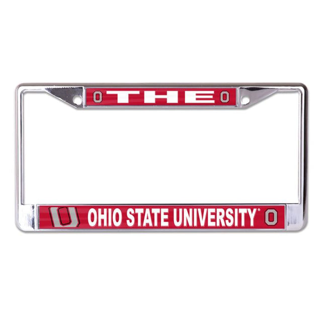 Ohio State Buckeyes BLOCK O MEGA Lic Plt Frame S/L Printed