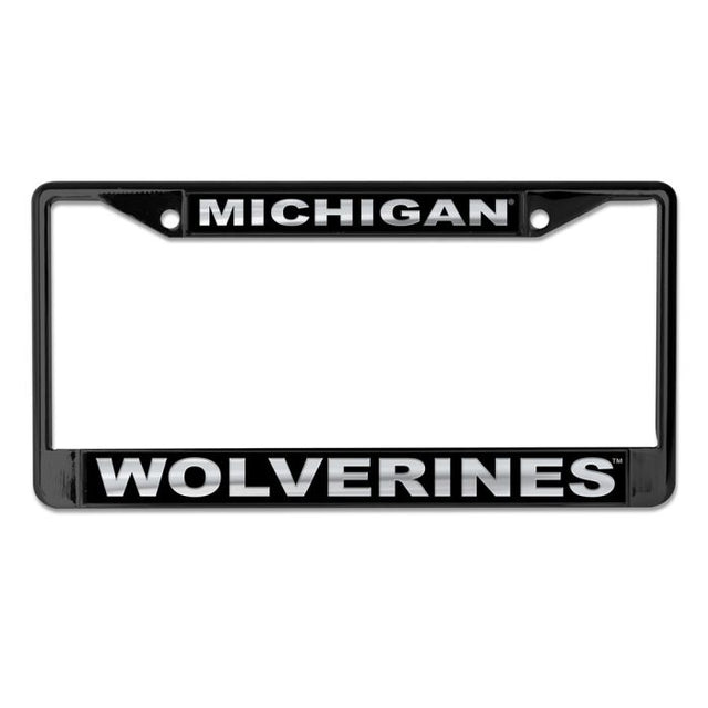 Michigan Wolverines Lic Plt Frame S/L Printed