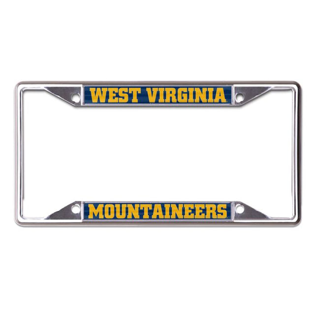 West Virginia Mountaineers MASCOT Lic Plt Frame S/S Printed