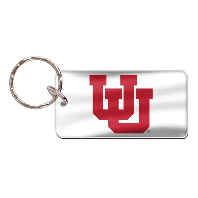 Utah Utes Keychain Rectangle