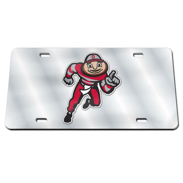 Ohio State Buckeyes BRUTUS Specialty Acrylic License Plate