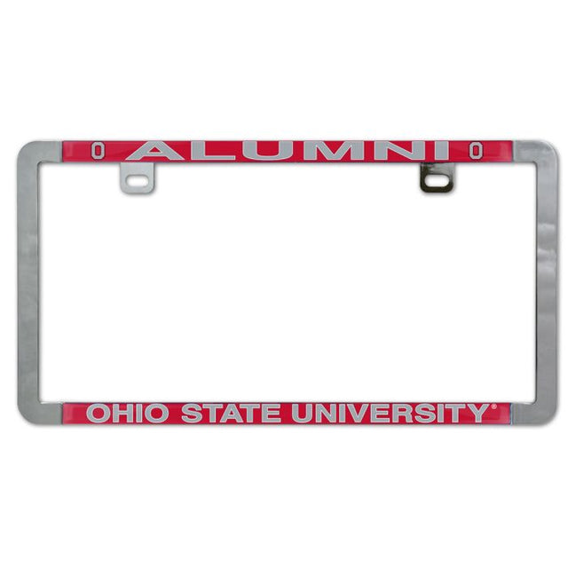 Ohio State Buckeyes Metal Lic. Plate Frame Slim