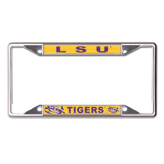 LSU Tigers MEGA Lic Plt Frame S/S Printed
