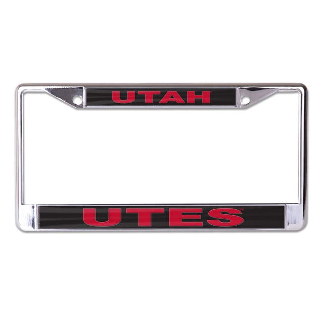 Utah Utes Lic Plt Frame S/L Printed