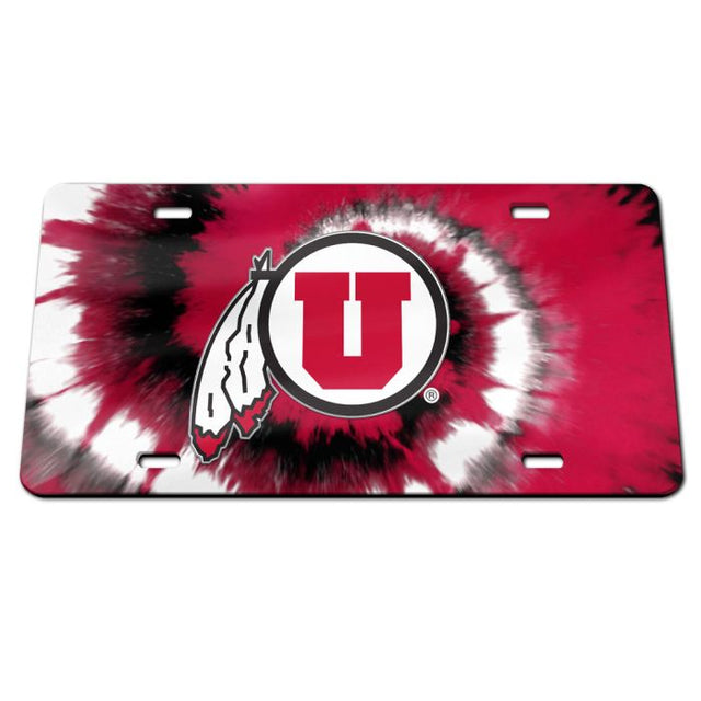 Utah Utes Specialty Acrylic License Plate