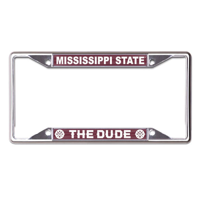 Mississippi State Bulldogs THE DUDE PROGRAM Lic Plt Marco S/C Impreso