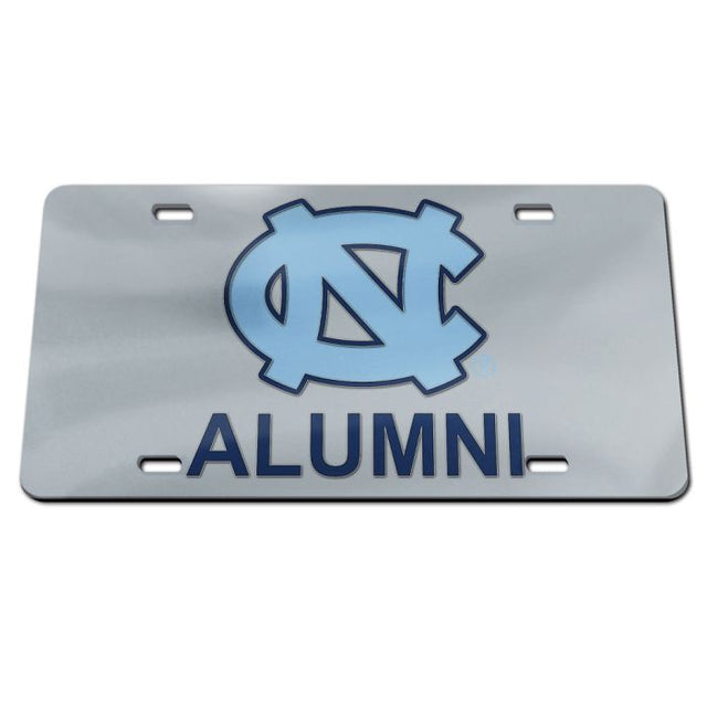 North Carolina Tar Heels ALUMNI Specialty Acrylic License Plate