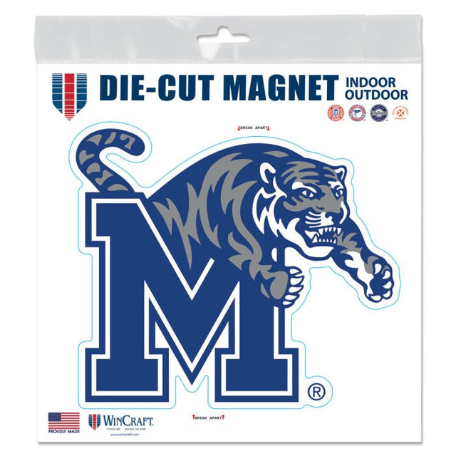 Memphis Tigers Outdoor Magnets 6" x 6"