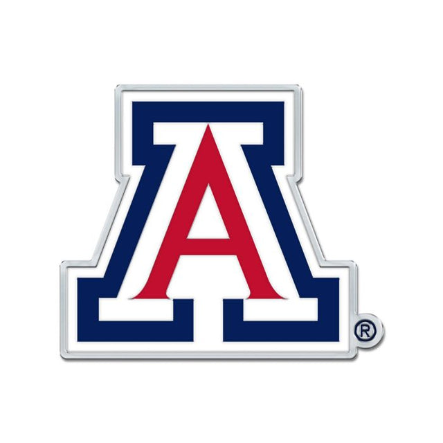 Emblema para automóvil de forma libre en cromo de color de los Arizona Wildcats