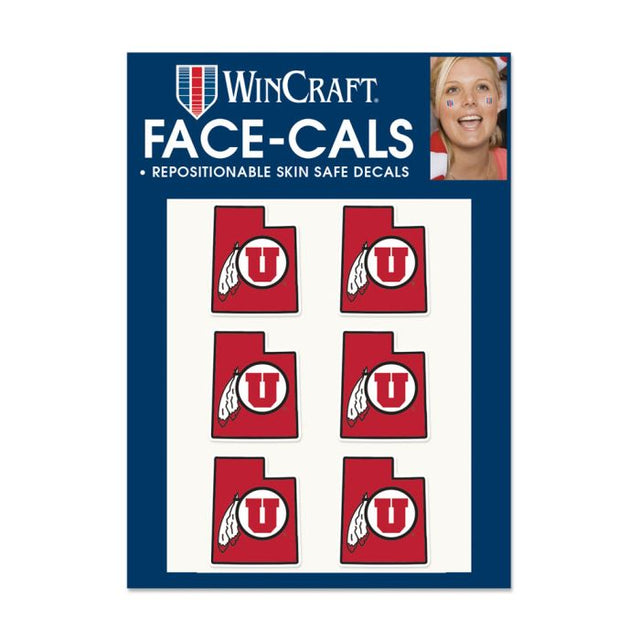Utah Utes Face Cals